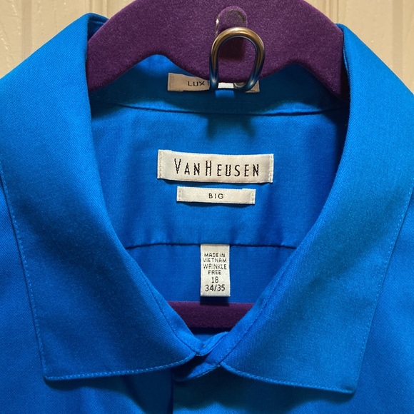 Van Heusen BIG Lux Sateen SZ 18 34/35 - Picture 2 of 8